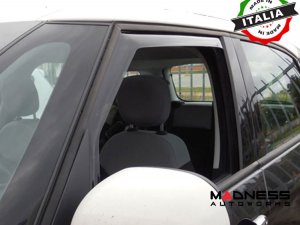 FIAT 500L Side Window Air Deflectors - 4pcs (2014-2020) FIAT 500L Side Window Air Deflectors - 4pcs (2014-2020)